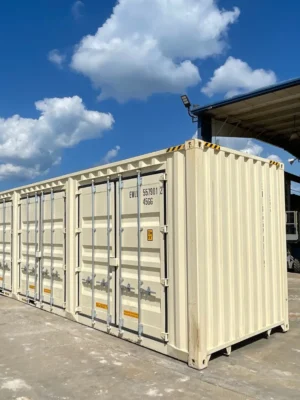 40' High Cube 1-Trip Side Open Shipping Container