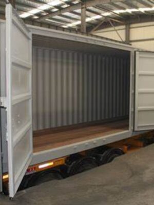 30 FT Storage Container With Side Access Doors